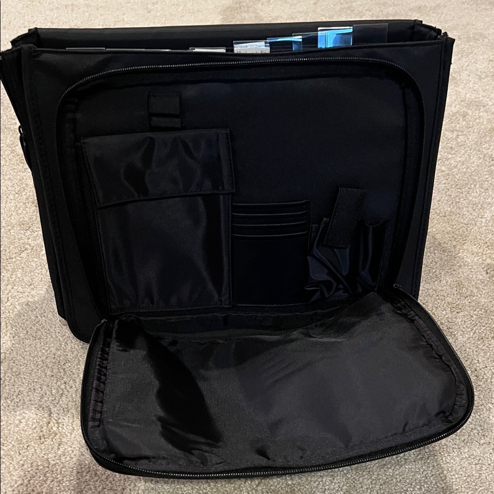 Creative Memories Black Expandable Tote Bag - Picture 2 of 8